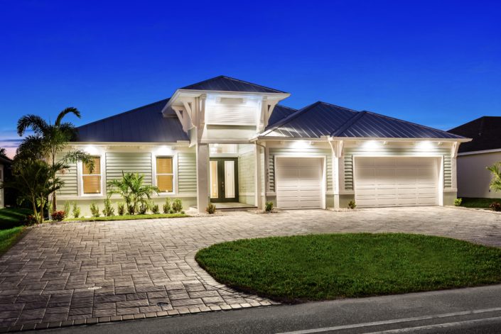 The Reflection Palmer Homes The Reflection cape coral custom home builder